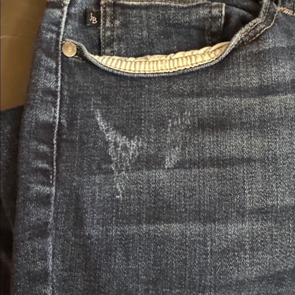 Judy Blue Classic Dark Blue High-Rise Denim Jeans - Picture 4 of 6